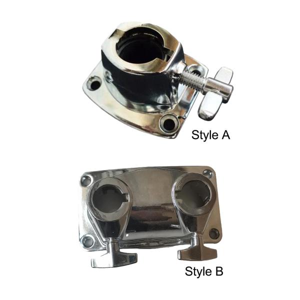 バスドラム タムマウントブラケット パーカッションドラムアクセサリー ドラムホルダー ベースプレート スタイルA