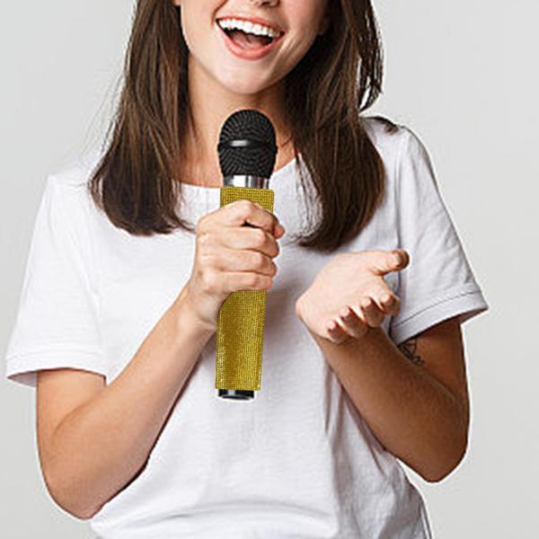   ハンドル スリーブ ハンドヘルド  プロテクター ライブ ホスト用 ゴールド