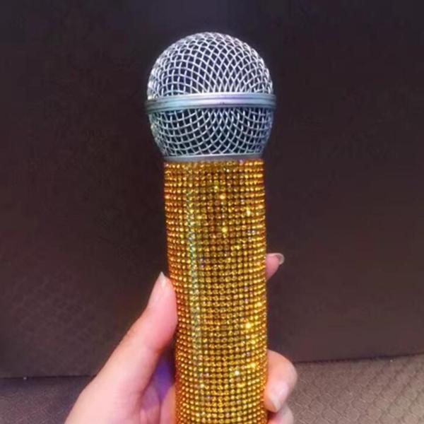   ハンドル スリーブ ハンドヘルド  プロテクター ライブ ホスト用 ゴールド