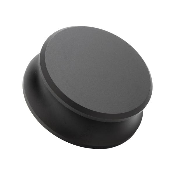 アルミニウムレコードウェイトスタビライザー、LPスタビライザー用レコードクランプ、プロフェッショナル、友人、家族へのギフト , 黒