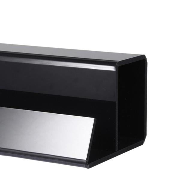 ビニールレコードスタンド デスクレコード収納ラック オフィス ホームデコレーション 新聞用 ブラック