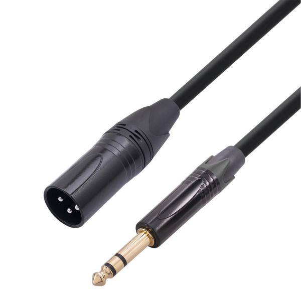 6.35 - XLR ケーブル TRS 6.35 ミリメートルステレオジャックアダプタケーブルデジタル一眼レフカメラ 1/4 インチ 5 メ