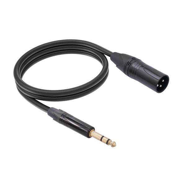6.35 - XLR ケーブル TRS 6.35 ミリメートルステレオジャックアダプタケーブルデジタル一眼レフカメラ 1/4 インチ 10 