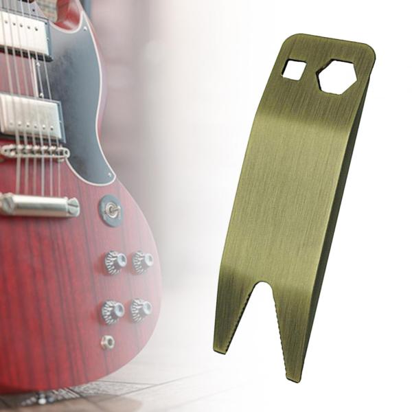 ギターベースマルチスパナレンチギターチューナーレンチギター修理レンチ金属ポット締め付けスイッチギフトアクセサリー