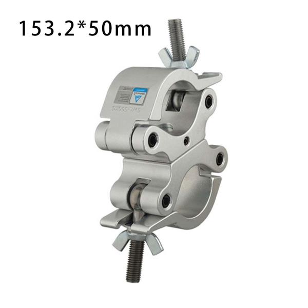 デュアルスイベルクランプ ターン O クランプ 48-51mm 荷重 220ポンド トラスクランプ DJ ライトポールクランプ クラブ展示ス