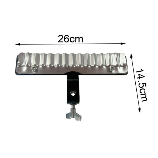 ドラマー用パーカッションクラッシャー パーカッションロッドに取り付けてサウンドをカット 軽量打楽器アクセサリー