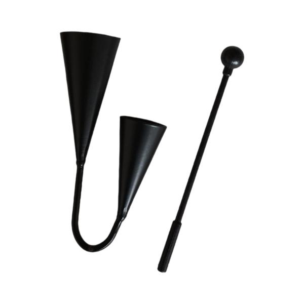 Agogo Bells 教材 誕生日プレゼント 面白い手持ち打楽器 18cmx11cm