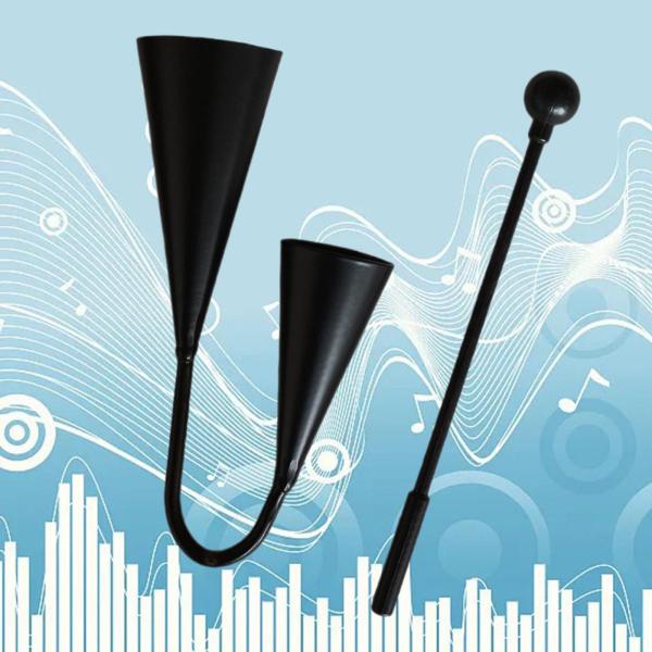 Agogo Bells 教材 誕生日プレゼント 面白い手持ち打楽器 25cmx14cm