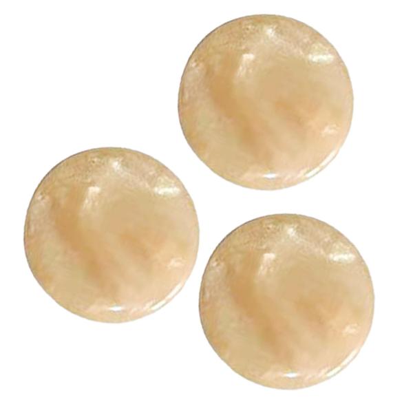 3 個トランペットバルブキャップトランペットキーカバーシェル修理楽器アクセサリートランペットバルブフィンガーボタン