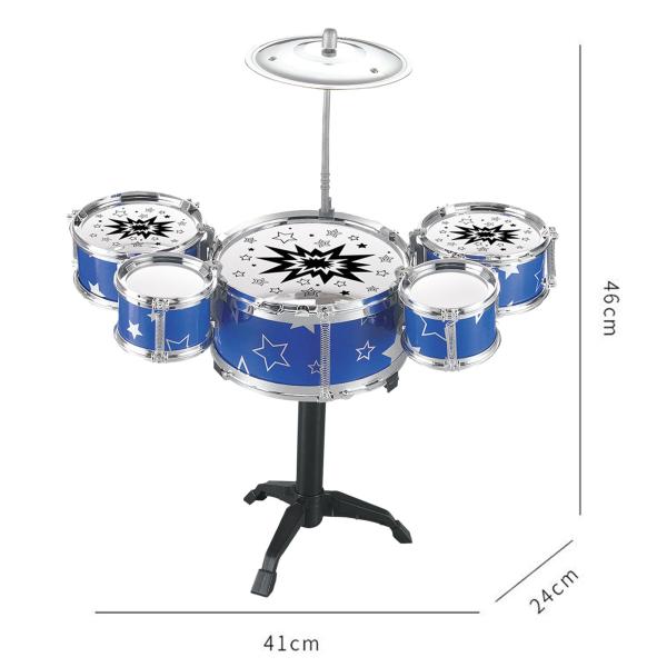 ブルー シミュレーションドラム シミュレーション ドラムセット 打楽器