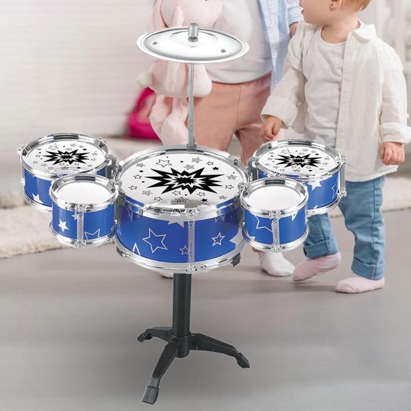ブルー シミュレーションドラム シミュレーション ドラムセット 打楽器