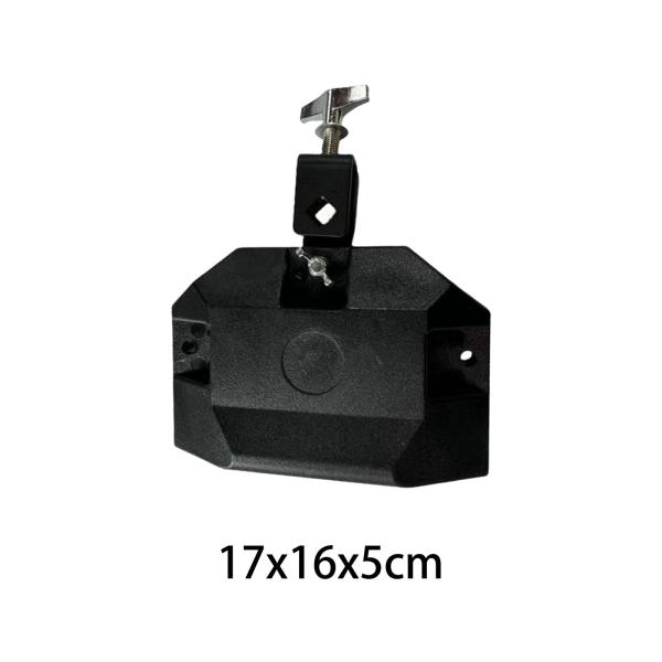 ハンドパーカッションカウベル マウント付き 低高ピッチ 17x16x5cm ノイズメーカードラムパーツ 家族の集まり 学校教育用