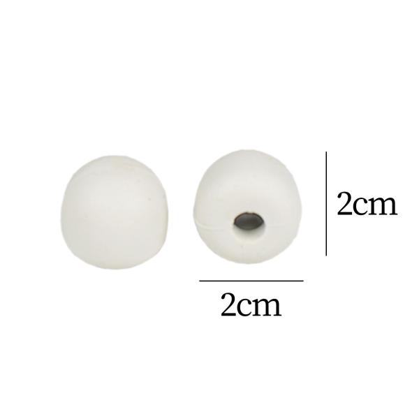 ドラム練習用チップ 2個 ドラムとドラムスティックのヘッドを保護 ドラムスティック サイレントチップ ライトグレー