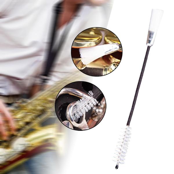 サックスクリーニングブラシ クラリネット  サックス B 用 丈夫なサウンドホールクリーニングブラシ