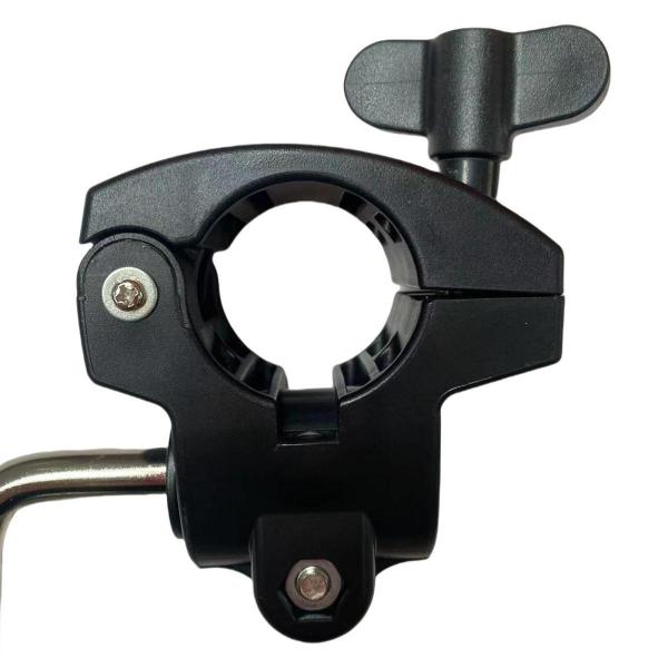 電子ドラムラッククランプ、交換用、プロフェッショナル、楽器アクセサリー、アタッチメント、電子ドラムクリップブラケット , Clamp L Rod