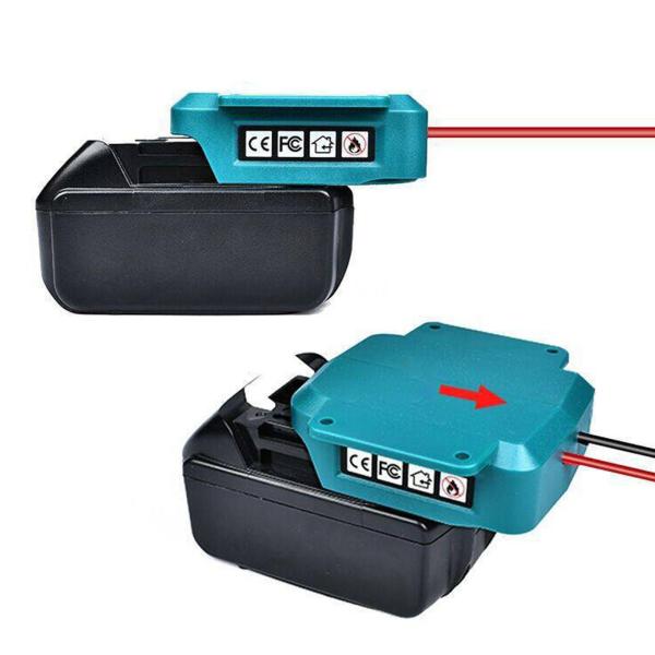  18V バッテリー用アダプター プロフェッショナル バッテリー クリップ ワニ口クランプ