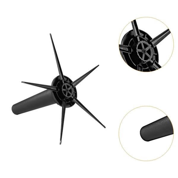 クラリネットスタンド トランペットスタンド ストレートスタンド 軽量ポータブル楽器アクセサリー 5本脚ソプラノサックススタンド付き