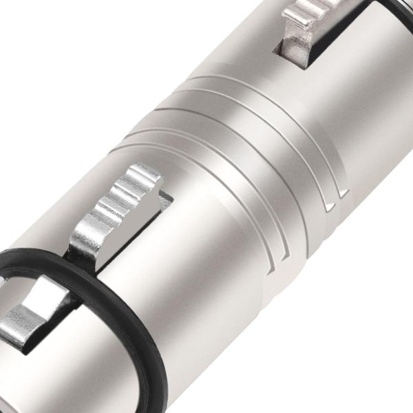 XLR アダプター 3 ピン コネクタ  ライン アダプター XLR メス - メス エンターテイメント ライブ ブロードキャスト スピーチ 歌