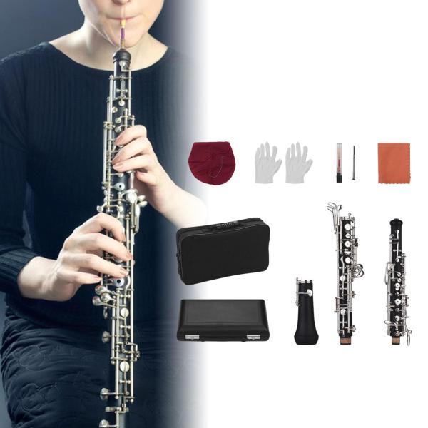 オーボエ楽器、半自動木管楽器、持ち運びに便利なキャリーバッグ付き、プロ用22キー