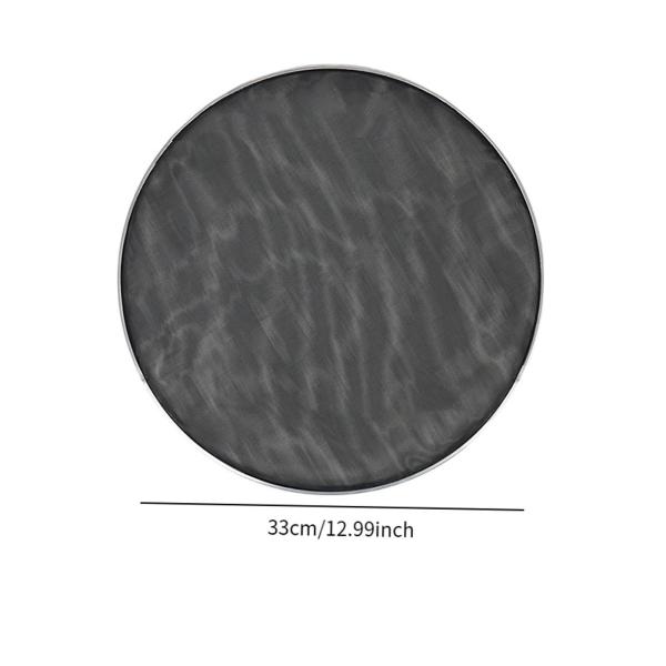 バスドラム ドラムヘッド 丈夫なポータブルドラムダンパー ミュート パーカッション用 13インチ