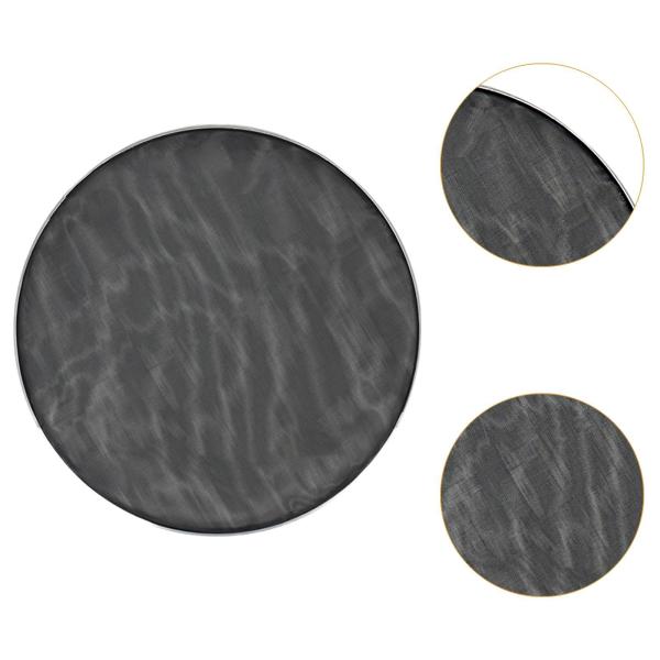 バスドラム ドラムヘッド 丈夫なポータブルドラムダンパー ミュート パーカッション用 12インチ