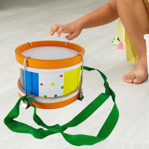 ハンドドラム 子供用 ハンドドラム ポータブル 木製 子供用ドラム 楽器 集まり 誕生日パーティー 音楽フェスティバル 屋外用