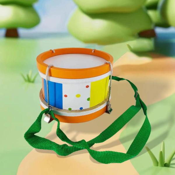 ハンドドラム 子供用 ハンドドラム ポータブル 木製 子供用ドラム 楽器 集まり 誕生日パーティー 音楽フェスティバル 屋外用