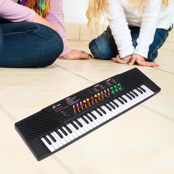 54鍵電子ピアノキーボード音楽教育玩具ホリデー誕生日用USBケーブル付き