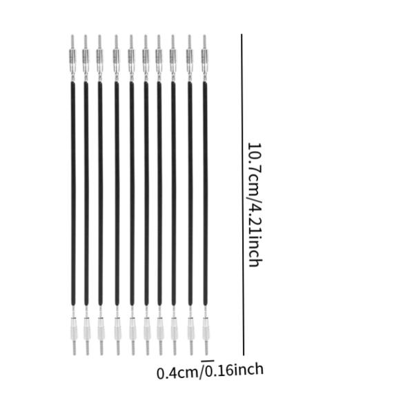 10個 バイオリン テールロープ バイオリン テールガット 初心者用 楽器パーツ 10.7cmx0.2cmx0.4cm