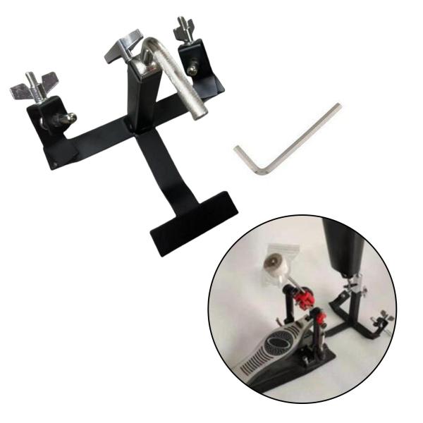 ペダル カウベル ブラケット ドラム シンバル スタンド 楽器アクセサリー パーカッションマウント カウベル ペダル マウント ホルダー ドラムセット