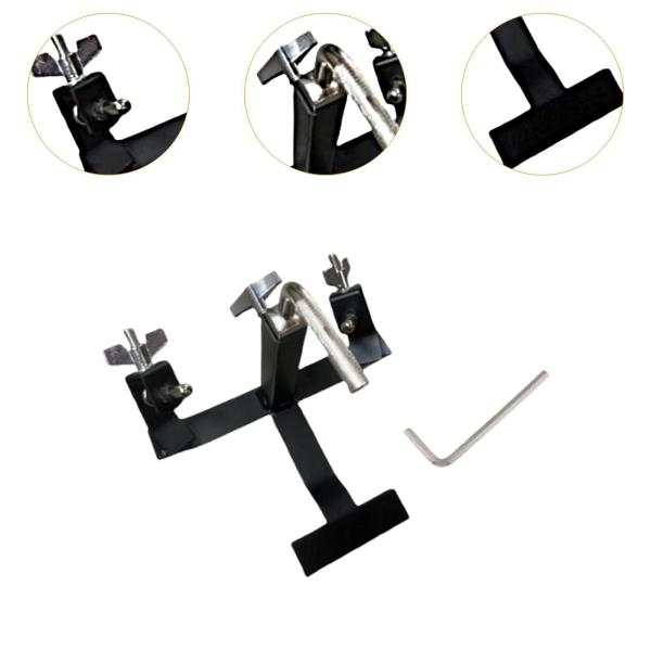 ペダル カウベル ブラケット ドラム シンバル スタンド 楽器アクセサリー パーカッションマウント カウベル ペダル マウント ホルダー ドラムセット