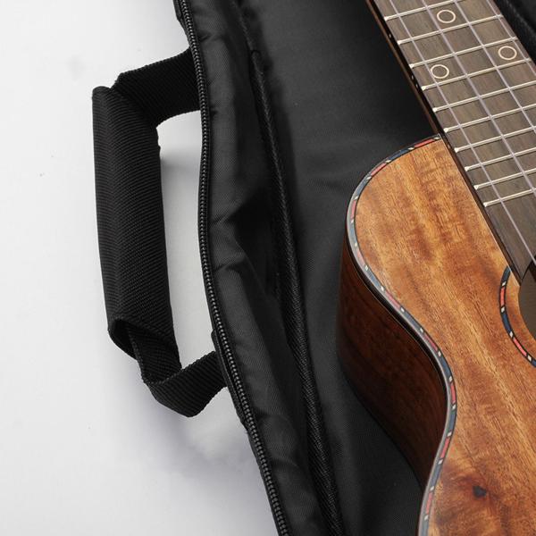 ウクレレバッグ キャリングケース 軽量 バックパック 防水 パッド入り 調節可能なストラップ 耐衝撃 屋外コンサート旅行用 , 23inch