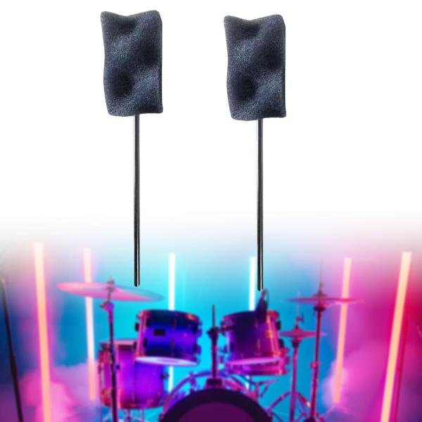 2x ドラムペダルハンマーサイレントドラムビータープロフェッショナル