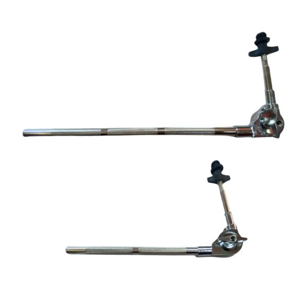 シンバルスタンド ドラム金具 メタルシンバルアタッチメント マイクスタンド金具 ロング