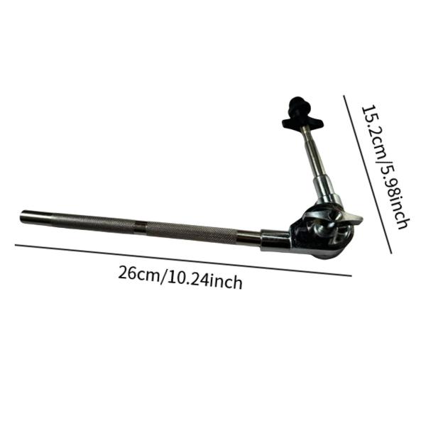 シンバルスタンド ドラムハードウェア メタルシンバルアタッチメント マイクスタンドフィッティング ショート