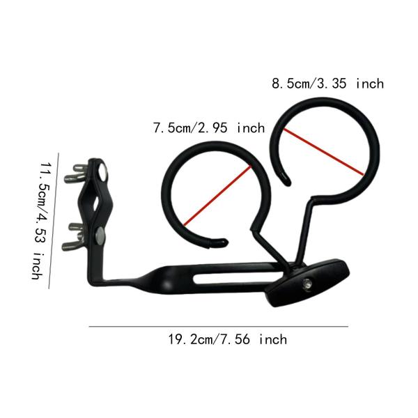 管楽器ミュートスタンドサックストランペットトロンボーンホルダー楽器アクセサリー、丈夫、トランペット用多用途ミュートホルダー
