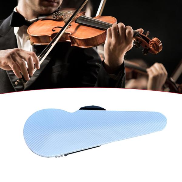 バイオリンケース 湿度計付き ストラップ付き バイオリンボックス プレイヤー用 ギフト 初心者 ホワイトカーボン柄