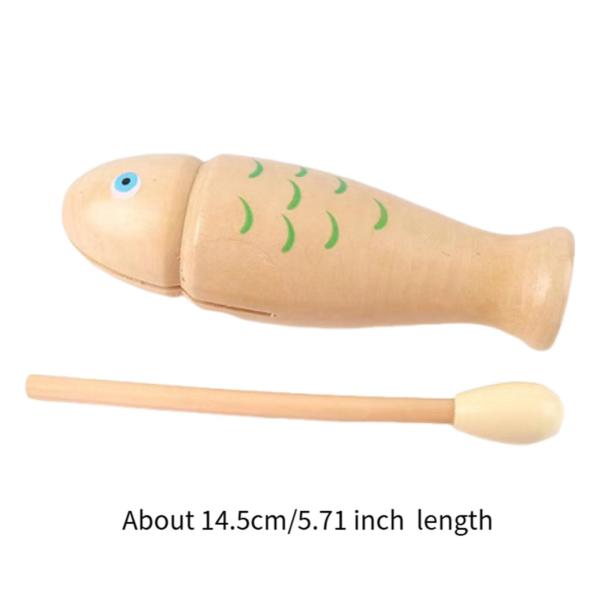 打楽器 音楽おもちゃ 木製楽器 子供用 幼児用 14.5cm レッド