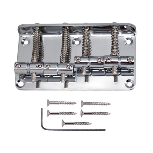 ベースブリッジハードテイルブリッジネジレンチプロフェッショナルメタルエレキギター固定ブリッジ交換部品アクセサリー