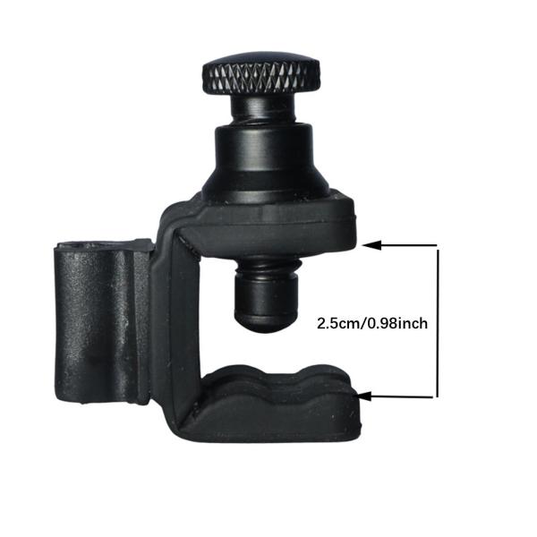 楽器クリップ サックスクリップ 丈夫なマウント スタンドホルダー 安定した固定クランプ トランペット用クランプ