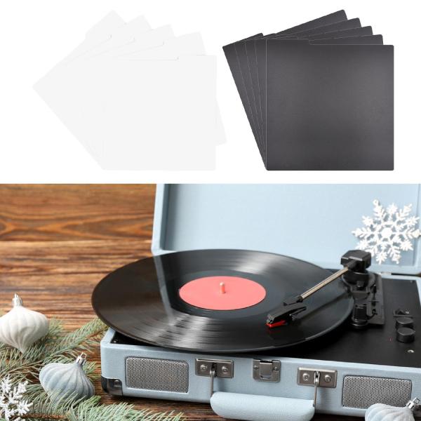 ビニールDVDレコード仕切りクイック検索LPビニールCDボックスホワイトのカード仕分け