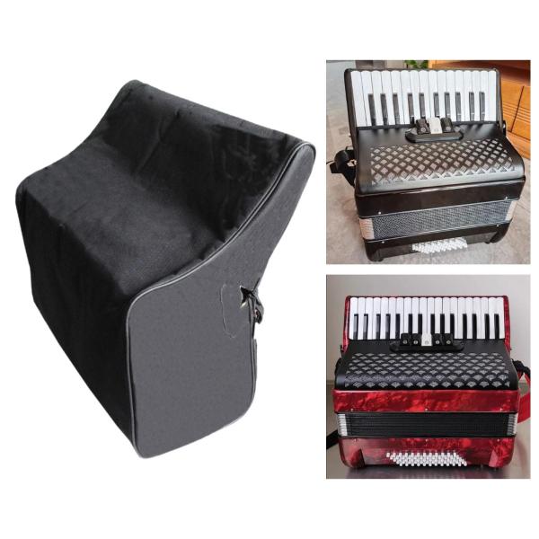 バスアコーディオンバッグショックプルーフアコーディオンストレージバッグ旅行外出パーティー48CMX20CMX44CM