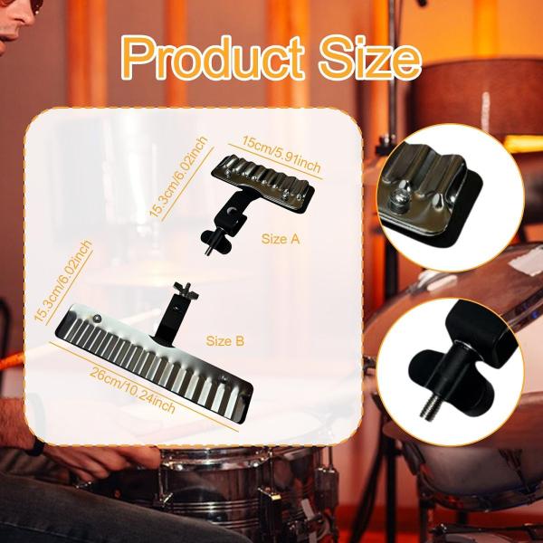 パーカッションクラッシャー 軽量 ステージ練習用 すっきりした効果音 L