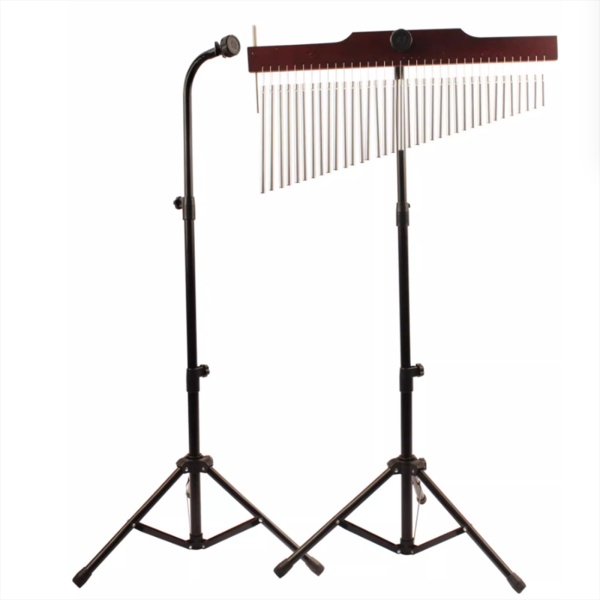 バーチャイムスタンドホルダー 打楽器 音楽楽器 プロ仕様 滑り止め 頑丈 安定 高さ調節可能 ウィンドチャイムスタンド