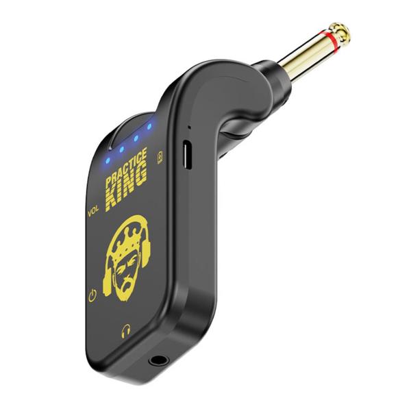 ギターヘッドフォンアンプ、練習録音コンパクト充電式プロフェッショナル軽量楽器アクセサリーポータブル