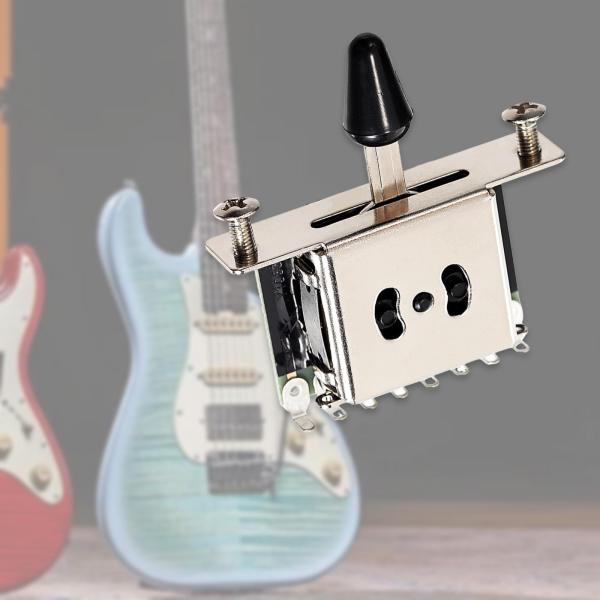 エレキギター 5ウェイトグルスイッチアクセサリー スペアパーツの直接交換 取り付け簡単 耐久 エレキギターパーツ