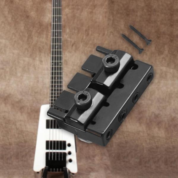 4弦ヘッドレスギターロックナットストリングロックDIYスペアパーツ強力な交換部品ブリッジナット楽器アクセサリー