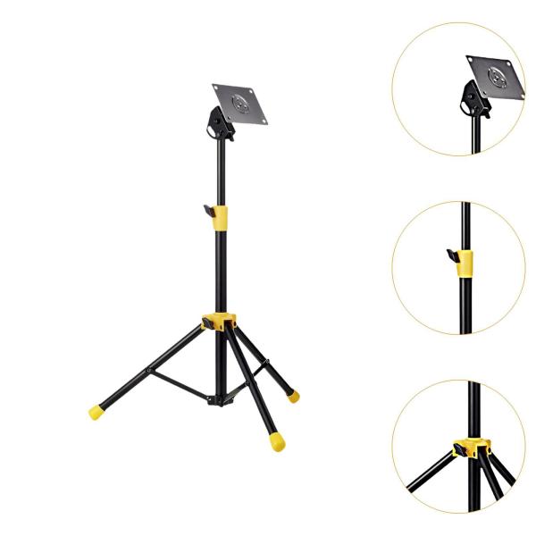 電子マウントスタンド プレート付き 電子モジュール サイレントドラムパッドスタンド ブラック イエロー