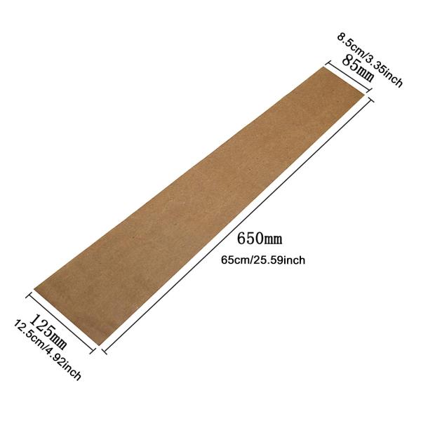 ギター弦保護紙 交換用 軽量 メンテナンス 5枚セット 650mm