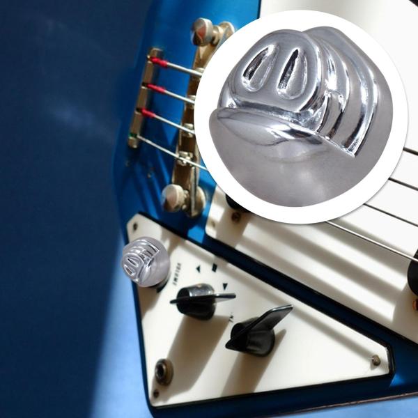 3 個入り ギターコントロールスピードトーンボリュームノブギターベースコントロールノブアクセサリー頑丈な金属製ユーティリティポットボタンキャップの交換